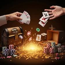 Arena hiburan virtual dengan tema kasino